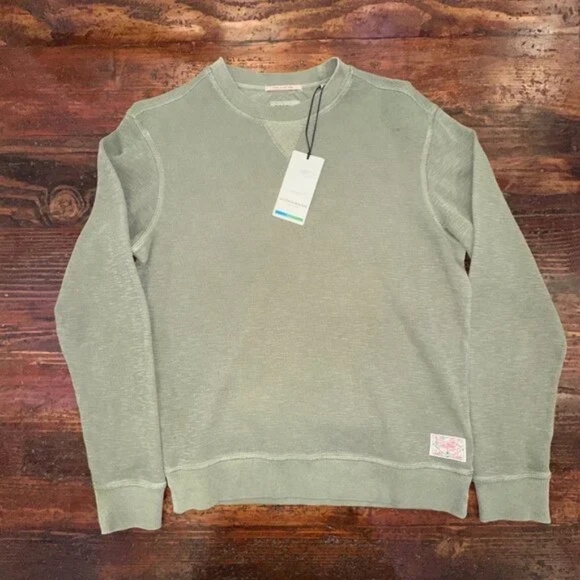 Scotch & Soda | Crewneck Sweater | Army Green Small - Picture 1 of 4